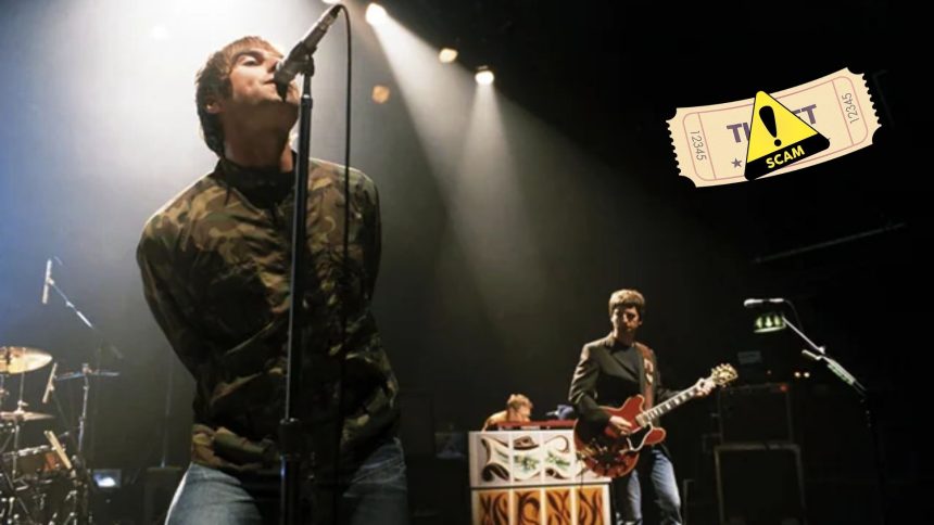 oasis ticket scam
