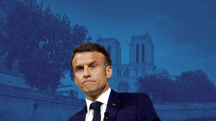 Macron Notre Dame